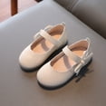 thumbnail image 7 of Shoes for Kids, Girl School Shoes, Toddler Girl Shoes, Girls Dress Shoes 2026 Side Bow Mary Janes Scalloped Princess Party Flats Footwear for Little Kids Child Toddler, Beige US-6C/EU-22, 7 of 7