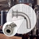 thumbnail image 5 of Codo de tubo de succión de conexión rápida de 1"/1,5" fabricado en acero inoxidable resistente, accesorio para calderas de fermentación cóni, 5 of 9