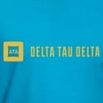 thumbnail image 3 of CafePress - Delta Tau Delta Gold Signature T Shirt - Men's Fitted T-Shirt, 3 of 4