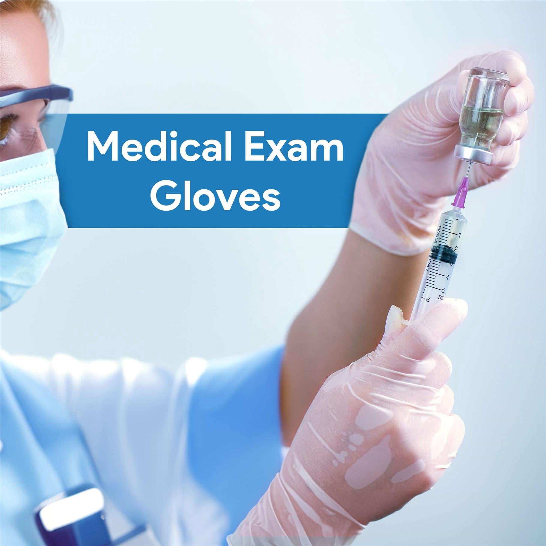 ProHeal Clear Vinyl Gloves - Extra Large - 1000 Count Case, Medical Gloves, Food Gloves, Disposable, Latex Free, Powder Free