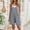 Gray, variant on Jumpsuits for Women Summer Casual LooseSpaghetti Straps Sleeveless Shorts Rompers with Pockets
