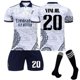 thumbnail image 1 of 22-23 Camiseta de fútbol con patrón de dragón del Real Madrid No.20 Vini Jr Niños 26 (140-150 CM) oso de fresa Electrónica, 1 of 1