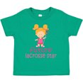 thumbnail image 3 of Inktastic Future Lacrosse Star Girl Girls Toddler T-Shirt, 3 of 5