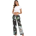 thumbnail image 4 of FREEAMG Floral Pajama Pants for Women Spring Summer Autumn Sleepwear Pants Pjs, 4 of 5