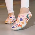 thumbnail image 6 of WEIGFI Toddler Baby Girls Boys Water Shoes Wide Toe Quick-Dry Beach Shoes Funny Graphic Lightweight Outdoor Sports Hiking Swim Pool Sneakers Daily Lovely Footwear,Pink,12.5-13 Years, 6 of 7