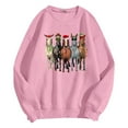 thumbnail image 6 of Christmas Horse Sweatshirts for Women 2025 Long Sleeve Crewneck Horses Graphic Sweatshirt for Horse Lovers Pullover Tops, 6 of 8