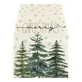 thumbnail image 2 of Cinvoph Christmas Table Runner Xmas Tree Snowfalke Table Runner, Seasonal Winter Kitchen Dining Table Decoration for Home Party Decor 13"x72", 2 of 6