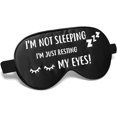 thumbnail image 1 of wonima11 Lovingly Yours Birthday Gifts for Men Fathers Day Dad Gifts for Dad Christmas Stocking Stuffers for Men Him Valentines Funny Sleep Mask, 1 of 1
