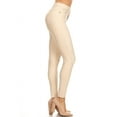 thumbnail image 4 of Jvini Women's High Waist Color Jeggings Pull On Stretch Skinny Pants Inseam 29" Sizes S-3XL, 4 of 6