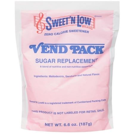 6 PACKS : Sugar Foods Sweet N Low, 6.6 Ounce .