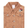 thumbnail image 3 of Minnie Mouse Baby and Toddler Girls' Graphic Denim Jacket, Sizes 12M-5T, 3 of 17