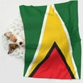 thumbnail image 5 of Guyana Flag Dog Blanket Soft Warm Flannel Cat Blanket Great Pet Throw for Cats Puppy Small Medium Large Dog, 5 of 7