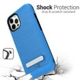 thumbnail image 6 of CoverON For Apple iPhone 13 Pro Max Case, Slim Metal Kickstand Rugged Dual Layer Phone Cover, Blue, 6 of 8