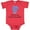 Vintage Red, variant on Inktastic I Love My Great Grandma Elephant Boys Baby Bodysuit