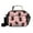 Black Cat Wearing a Witch Hat, variant on Insulated Lunch Bag 6L Leak-Proof Lunch Box with Shoulder Strap Multiple Pockets Lunch Tote Yellow and Cream Chicks