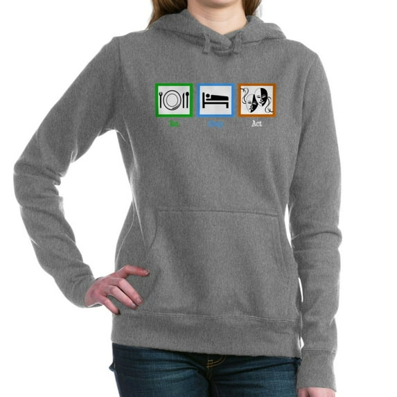 CafePress - Eat Sleep Act - Pullover Hoodie, Classic & Comfortable Hooded Sweatshirt
