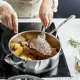 thumbnail image 5 of Demeyere Atlantis Proline 7 5.1-qt Stainless Steel Saute Pan with Helper Handle, 5 of 10
