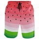 thumbnail image 2 of Bañador de sandía con estampado 3D de pata de perro para hombre, pantalones cortos de surf para niños, pantalones cortos de playa, bañadores de baño, calzoncillos deportivos de secado rápido Fivean unisex, 2 of 2