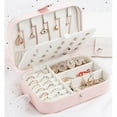 thumbnail image 3 of Caja de joyería para las mujeres de doble capa de viaje organizador de la joyería para los Abanopi Organizador de joyas, 3 of 6