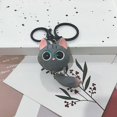 thumbnail image 4 of YSABOXY Creative Cute Big Eyed Kitten Keychain Accories Car Keychains for Couple GX, 4 of 6