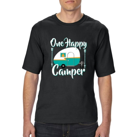 IWPF - Big Men's T-Shirt - ONE HAPPY CAMPER