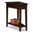 thumbnail image 1 of Leick Furniture Table Inclinable en Bois à Coin, Fini Chêne Chocolat, 1 of 6