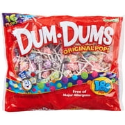 Dum Dums Original Mix, Allergen Free, Lollipops, 180ct
