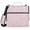Colorful Sprinkles, variant on 3 Ring Zipper Binder with Shoulder Strap Waterproof Trapper Keeper 2 Inch D-Ring 500 Sheets Capacity Pastel Cute Hearts and Ribbons