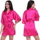 thumbnail image 5 of Bata de baño de seda tipo kimono japonés fino, bata de seda suave de hielo, bata de dama de honor, kimono de novia, bata tipo cárdigan sólido, lencería sexy de seda, 5 of 5
