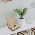 thumbnail image 4 of caja de almacenamiento de madera con cerradura (marrón), 4 of 7
