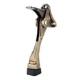 thumbnail image 1 of Luzkey Butée de Porte Intérieure Réglable Longueur 14cm Accessoires pour Garage Alliage de Zinc Embout en Caoutchouc 10mm Pied Robuste Cale de Porte Bronze, 1 of 8