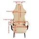 thumbnail image 2 of Conjunto de 2 Sillas de Silla de Oficina Silla de Escritorio para Computadora Silla Giratoria Ejecutiva para Adultos, 2 of 9