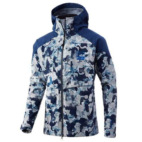 Wind & Waterproof Hooded Jacket HUK Men's Icon X Superior 3l Shell 