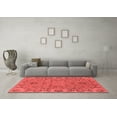 thumbnail image 3 of Ahgly Company Indoor Round Oriental Red Traditional Area Rugs, 6' Round, 3 of 4