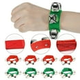 thumbnail image 2 of 8Pcs Wrist Bells Multicolor Wrist Band Wrist Bells Musical Rhythm Bracelet Ankle Bells Adults Rattles Instrument, 2 of 8