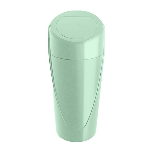 CUITING Car Can With Lid Car Can Cup Holder Mini Garbage Can With 2pcs Small Garbage Organizer Storage For Front Back Seat Accessories