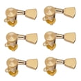 thumbnail image 2 of 6 Botones de Cuerda de Guitarra Perfke 3R3L 6R Clavijas de Afinación, 2 of 8