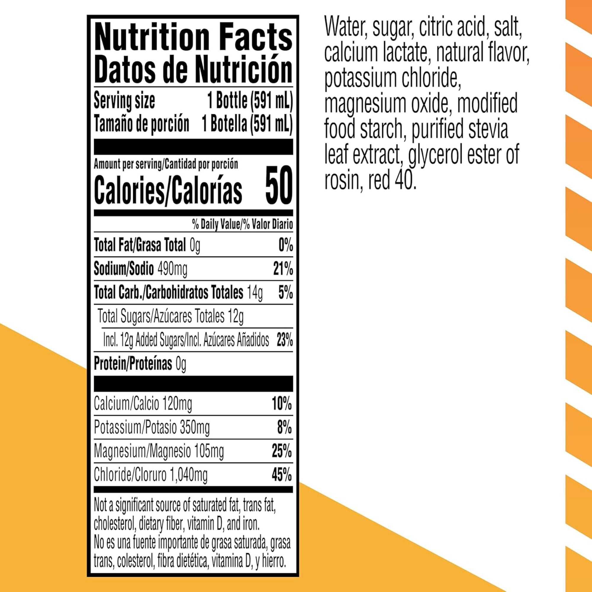 Gatorlyte Rapid Rehydration 6‑Flavor Sampler Pack, 20oz Bottles (6 Count)