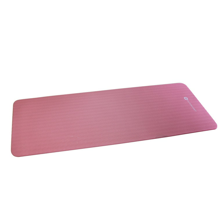 Gymenist Thick Exercise Yoga Floor Mat Nbr 24 x 71 Inches, Great
