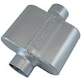 thumbnail image 2 of Flowmaster Exhaust Muffler 325108 10 Series Delta Force; Single 2-1/2 Inch Center Inlet; Single 2-1/2 Inch Center Outlet; 5-1/2 Inch Body/18-1/2 Inch Overall Length, 2 of 3