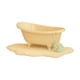 thumbnail image 1 of Bañera en miniatura, decoración para cuarto de ducha, colección 1/12, regalo divertido, mini bañera, juguete, muebles de baño, modelo, accesorio para, 1 of 7