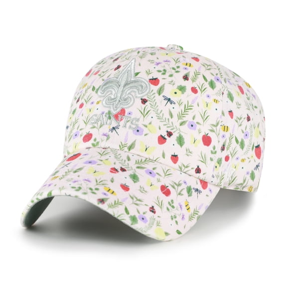 Women's '47  Light Pink New Orleans Saints Posey Clean Up Adjustable Hat