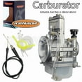 thumbnail image 2 of KENADA RACING CARBURETOR Adjustable Power Jet Universal Carb H 28MM-40MM PWK For LECTRON  150cc-500cc, 2 of 7