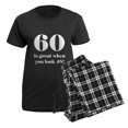 thumbnail image 5 of CafePress - 60Th Birthday Humor Women's Dark Pajamas - Women's Short Sleeve Print T-Shirt and Pants Dark Cotton Pajama Set, 5 of 7