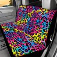 thumbnail image 2 of Uourmeti Leopard Print Non-Slip Backrest Protection Covers for Car Interior Auto, Protects Against Dirt Carseat Protectors Fashion Car Rear Seat Protectors, 2 of 7