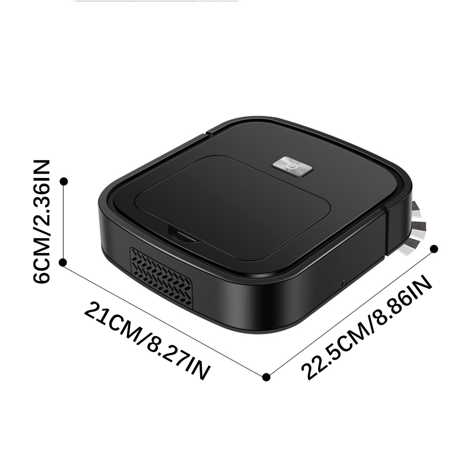 HBBKVI Rechargeable Vacuum Cleaner, Intelligent Sweeping Robot with Mop & Spray, Long Battery Life, Quiet Operation for Home Cleaning