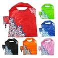 thumbnail image 1 of PENGXIANG Foldable Handy Shopping Bag Reusable Tote Pouch Recycle Storage Grocery Handbag, 1 of 5