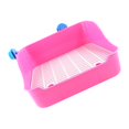thumbnail image 3 of Maoww Rabbit Toilet Box Tray Small Pet Potty Trainer Guinea Pig Poop Tray Pink, 3 of 9