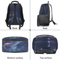 thumbnail image 3 of Yuyamidu Axolotl Backpack and Lunchbox for School Cute Schoolbags 4th Grade Primary School Bookbag with Lunch Bag Pencil Case Water Bottle Bag 4 in 1 Book Bag for Kids 5-7 Girls, 3 of 7