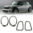 thumbnail image 4 of Garniture de Protection de Feu Arrière, Installation Facile Résistante à l'Usure Couverture de Lunette de Phare 4pcs Anti-Rayure Anti-Poussière Robuste pour les Accessoires de Voiture, 4 of 8